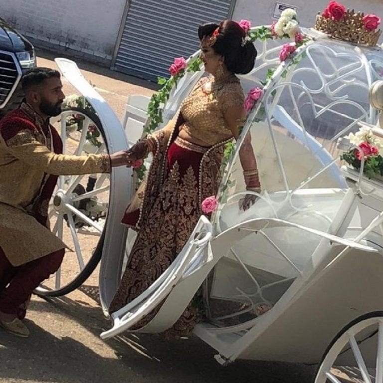 Asian Wedding Pumpkin Carriage
